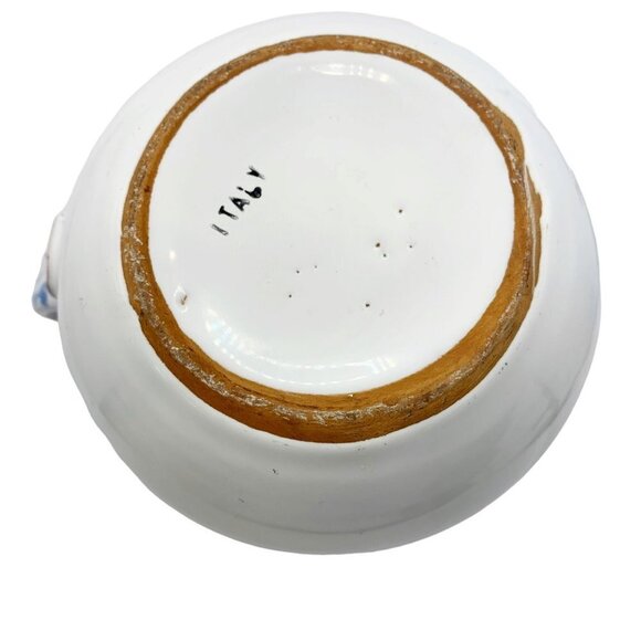 Vintage Italian Ceramic Hand-Painted Pottery Pitcher/Vase - Picture 4 of 9